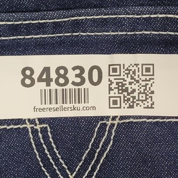 Vintage 80s Western Bootcut Jeans Womens 6 29x31 Blue - Picture 4 of 16